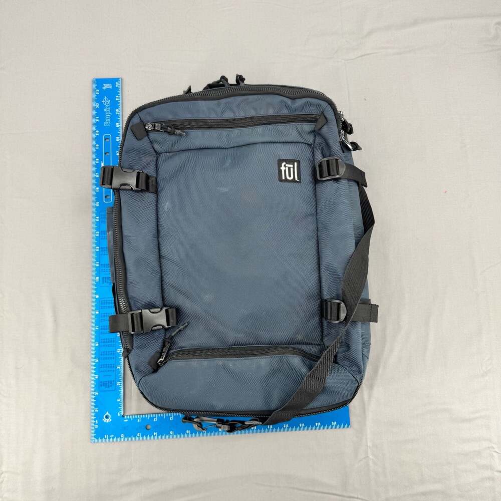 Ful Ridge Collection Cruiser Travel Backpack Navy Blue - Picture 8 of 9